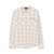 AMIRI Beige Shirt With Check Pattern And Lettering Logo On Front And Backin Flannel Man Beige