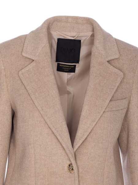 Paltoane Liu Jo Liu Jo Coats Beige Femei (BM 18655800) 4