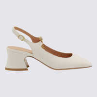 Pantofi cu toc Chloé Scarpe Con Tacco Eggshell Femei