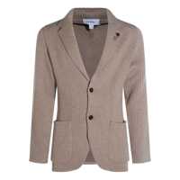 Pulovere Lardini Grey Knitwear Barbati