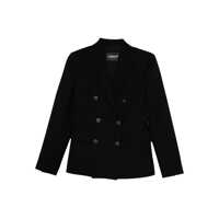 Sacouri Dondup Black Doule-Breasted Blazer Femei