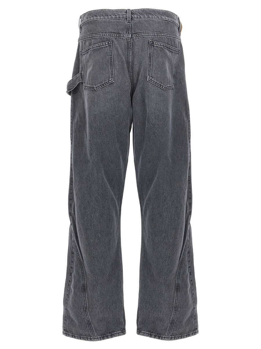 Blugi JW Anderson JW Anderson JW Anderson Jeans GREY Barbati (BM 18656085) 2