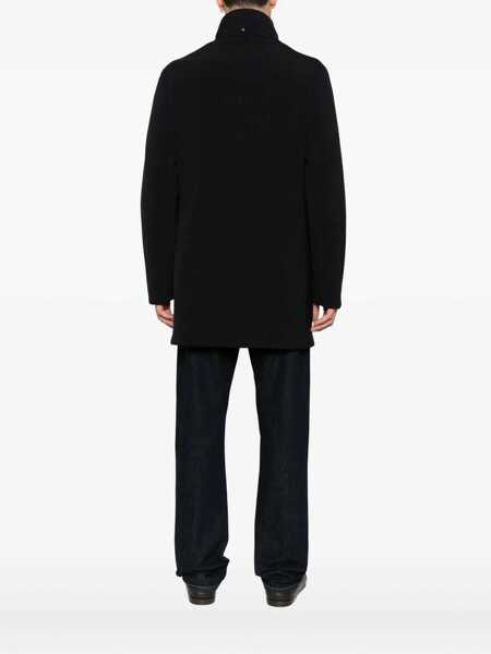 Paltoane MONTECORE Montecore Black Coat Black Barbati (BM 18656202) 4