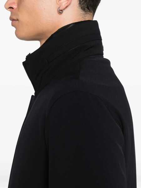 Paltoane MONTECORE Montecore Black Coat Black Barbati (BM 18656202) 5