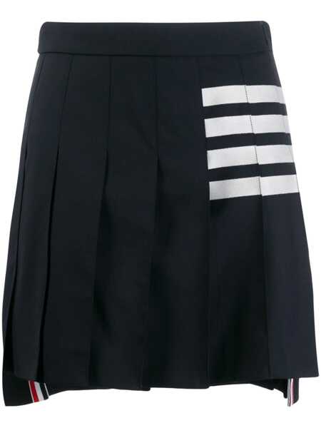 Fuste Thom Browne Thom Browne 4 Bar Skirt BLUE Femei (BM 18656286) 1