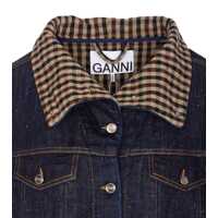 Imbracaminte Dama pagina 541 - Geci Ganni Ganni Jackets BLUE Femei (BM 18656778) - B-mall.ro