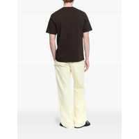 Tricouri JW Anderson pentru Barbati - Tricouri JW Anderson Brown T-Shirt With Logo On The Front In Cotton Man BROWN Barbati (BM 18656865) - B-mall.ro