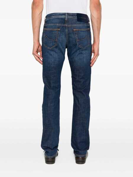 Blugi Jacob Cohen Jacob Cohen Dark Blue Nick Jeans BLUE Barbati (BM 18656886) 4