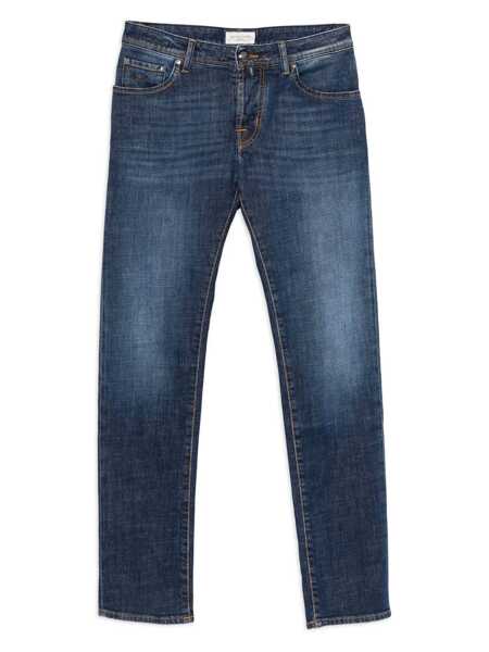 Blugi Jacob Cohen Jacob Cohen Dark Blue Nick Jeans BLUE Barbati (BM 18656886) 1