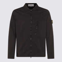 Camasi Stone Island Black Shirt Barbati