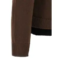 Pulovere JW Anderson pentru Barbati - Cardigane JW Anderson JW Anderson Contrast Layered Cardigan BROWN Barbati (BM 18657018) - B-mall.ro