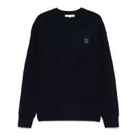 Pulovere MAISON KITSUNÉ Maison Kitsuné Wool-Blend Crew-Neck Sweater