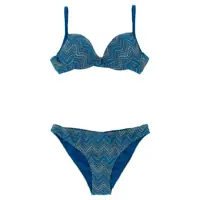 Costume de baie Missoni Zig Zag Lamé Bikini Femei
