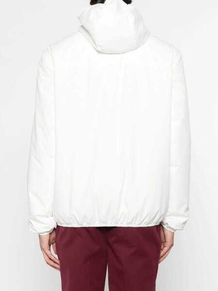 Geci Brunello Cucinelli Brunello Cucinelli Nylon Blouson Jacket WHITE Barbati (BM 18657327) 4