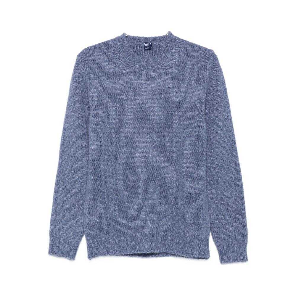 Pulovere Fedeli Fedeli Sweaters & Knitwear BLUE Barbati (BM 18657456) 1