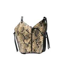 Genti de mana Isabel Marant Snakeskin Print Bucket Bag Femei