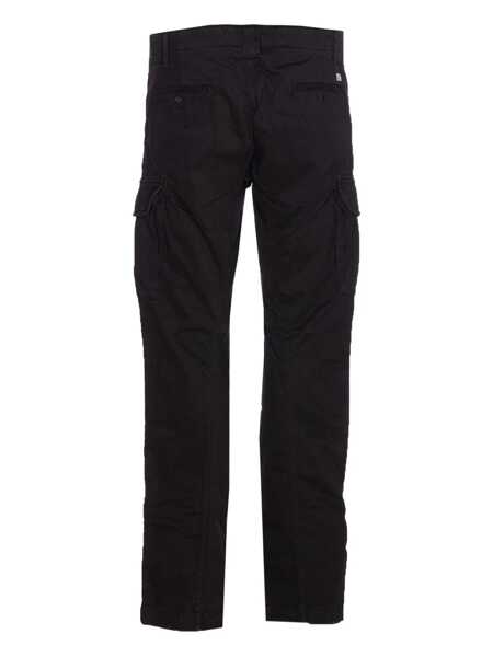 Pantaloni C.P. Company C.P. Company Black Cotton Pants Black Barbati (BM 18657705) 2