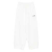 Pantaloni casual MM6 Maison Margiela White Cotton Pants Femei