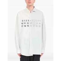 Camasi MM6 Maison Margiela White Cotton Shirt Barbati