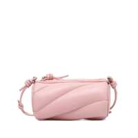 Genti de umar Fiorucci Pink Leather Shoulder Bag Femei
