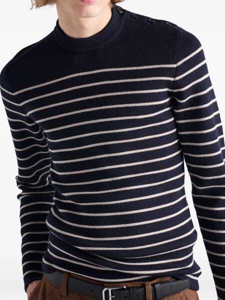 Pulovere Prada Prada Sweaters BLUE Barbati (BM 18658293) 4