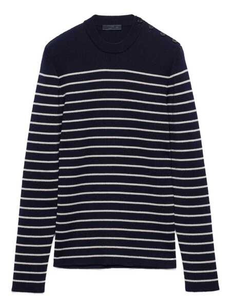 Pulovere Prada Prada Sweaters BLUE Barbati (BM 18658293) 1