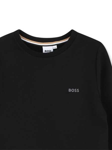 Bluze de trening Hugo Boss SWEATSHIRT Black   Baieti (BM 18658785) 3