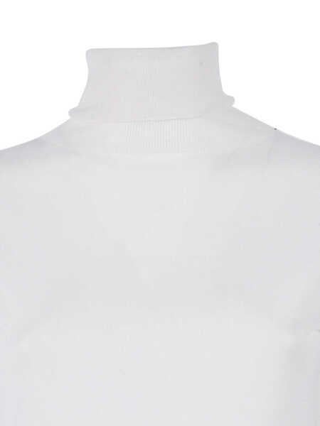 Pulovere Fabiana Filippi CASHMERE SILK TURTLE NECK SWEATER White Femei (BM 18658872) 3