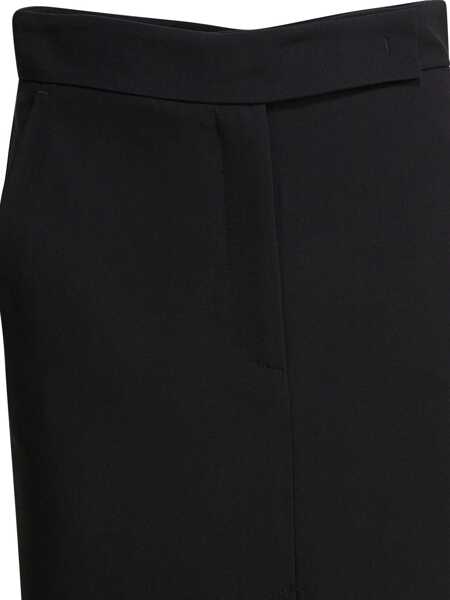 Fuste casual Semper Midi skirt with double slit Black Femei (BM 18658956) 2