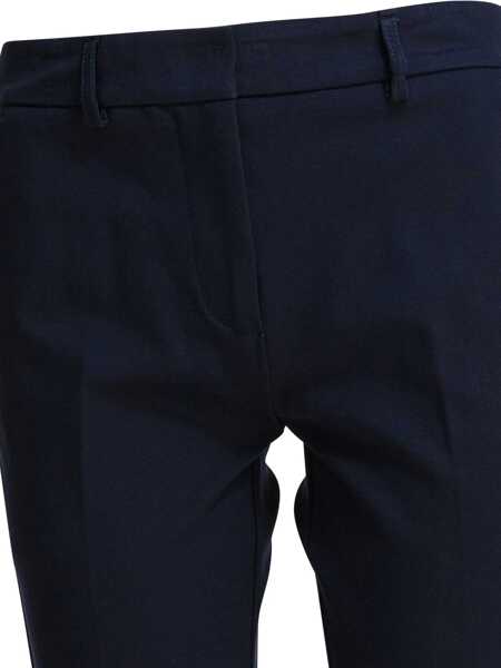 Pantaloni casual Semper Viscose pants Blue Femei (BM 18658968) 4