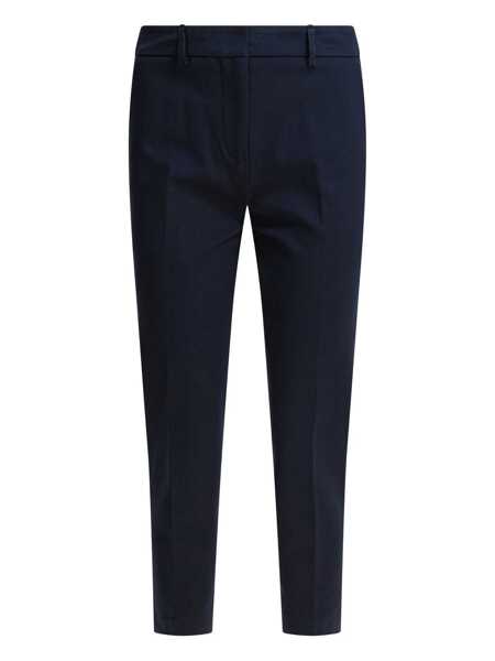 Pantaloni casual Semper Viscose pants Blue Femei (BM 18658968) 1
