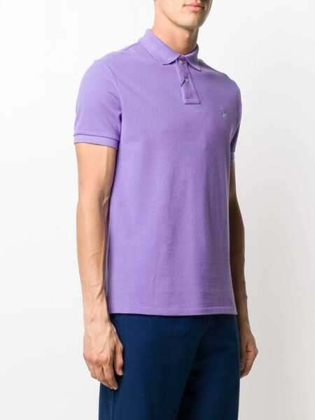 Tricouri Polo Ralph Lauren Pique polo shirt Purple Barbati (BM 18658983) 2