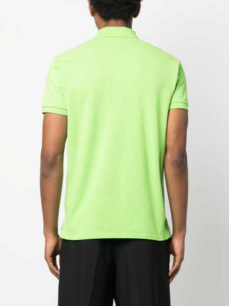 Tricouri Polo Ralph Lauren Pique polo shirt Green Barbati (BM 18658986) 2