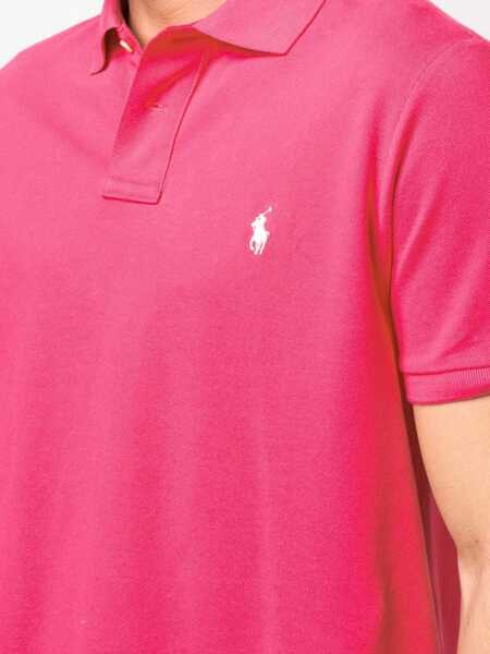 Tricouri Polo Ralph Lauren Pique polo shirt Pink Barbati (BM 18658989) 3