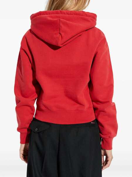 Bluze de trening JACQUEMUS Gros Grain Hoodie Red Femei (BM 18659010) 3