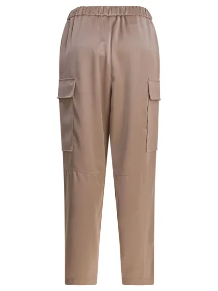 Pantaloni casual Semper Cargo pants Beige Femei (BM 18659016) 2