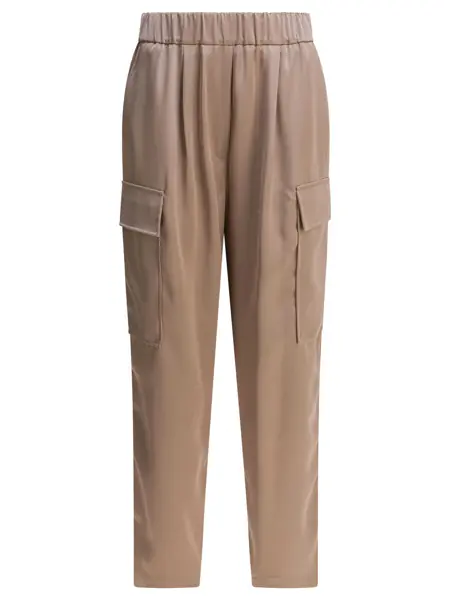 Pantaloni casual Semper Cargo pants Beige Femei (BM 18659016) 1