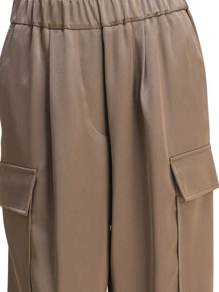 Pantaloni casual Semper Cargo pants Beige Femei (BM 18659043) 3