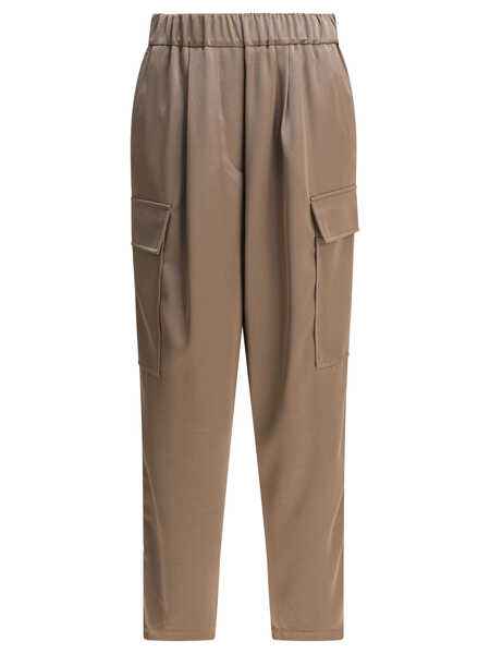 Pantaloni casual Semper Cargo pants Beige Femei (BM 18659043) 1