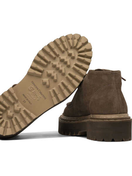 Mocasini OFFICINE CREATIVE Blossom 002 Chukka Ankle boots Beige Femei (BM 18659127) 5