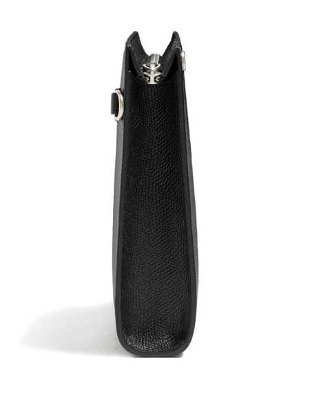 Genti de mana Valentino Garavani Vlogo Signature pouch Black Barbati (BM 18659130) 4