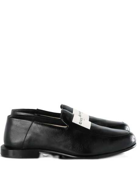 Mocasini Givenchy Label Loafers Black Femei (BM 18659148) 1