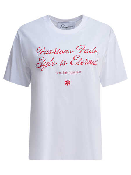 Tricouri Semper T-shirts White Femei (BM 18659190) 1