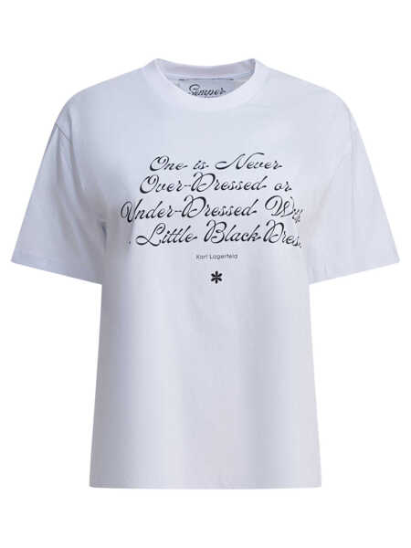 Tricouri Semper T-shirts White Femei (BM 18659199) 1