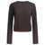 Rick Owens "Biker Level" Sweater Brown