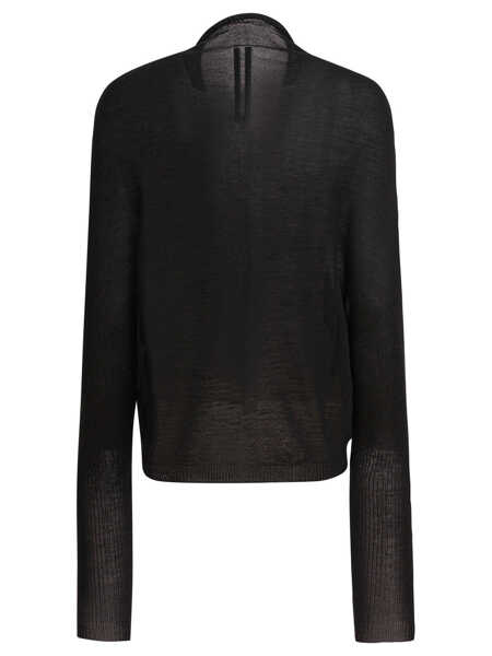 Pulovere Rick Owens Crater Knit Sweater Black Femei (BM 18659247) 2