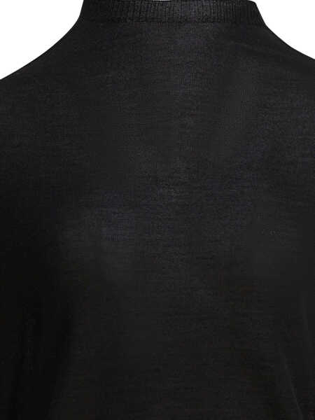 Pulovere Rick Owens Crater Knit Sweater Black Femei (BM 18659247) 3