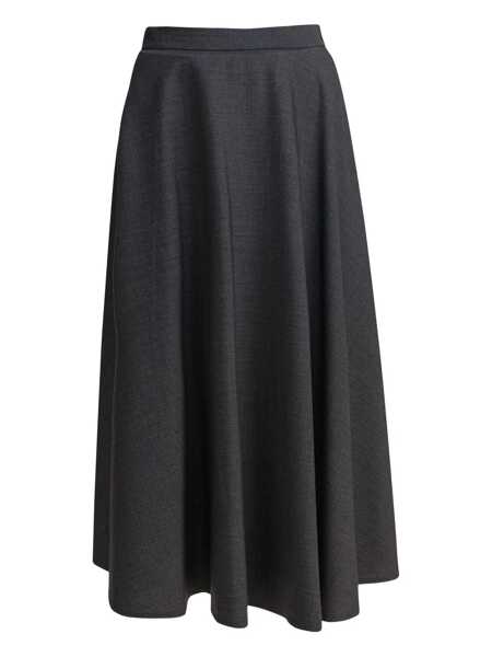 Fuste casual Semper Flared skirt Grey Femei (BM 18659307) 1