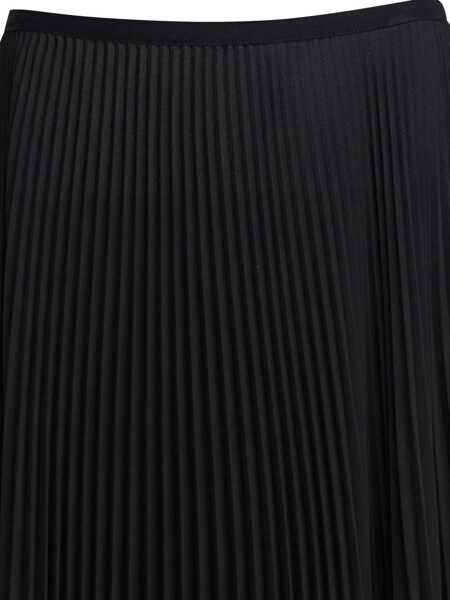 Fuste casual Semper Pleated skirt Black Femei (BM 18659316) 2