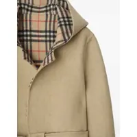 Geci Burberry Dama - Paltoane Burberry Reversible wool robe Coat SAND IP CHECK Femei (BM 18659317) - B-mall.ro